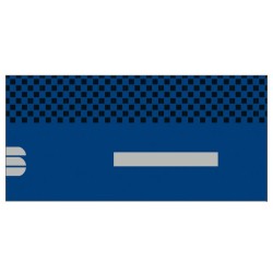 Bandeau Sportful Squadra Headband bleue céramique - noir
